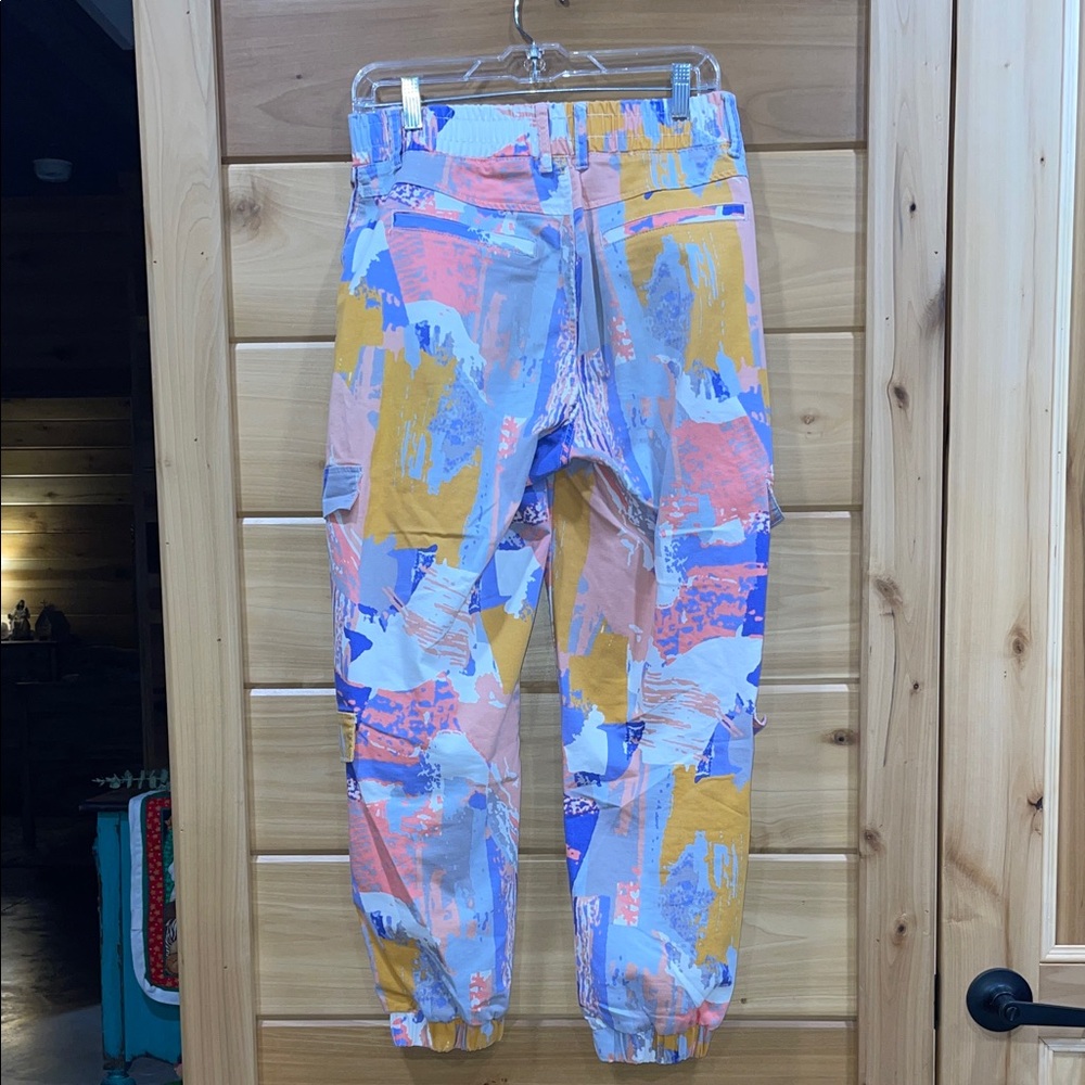 VIP Multicolor Abstract Cargo Pants - Picture 6 of 7